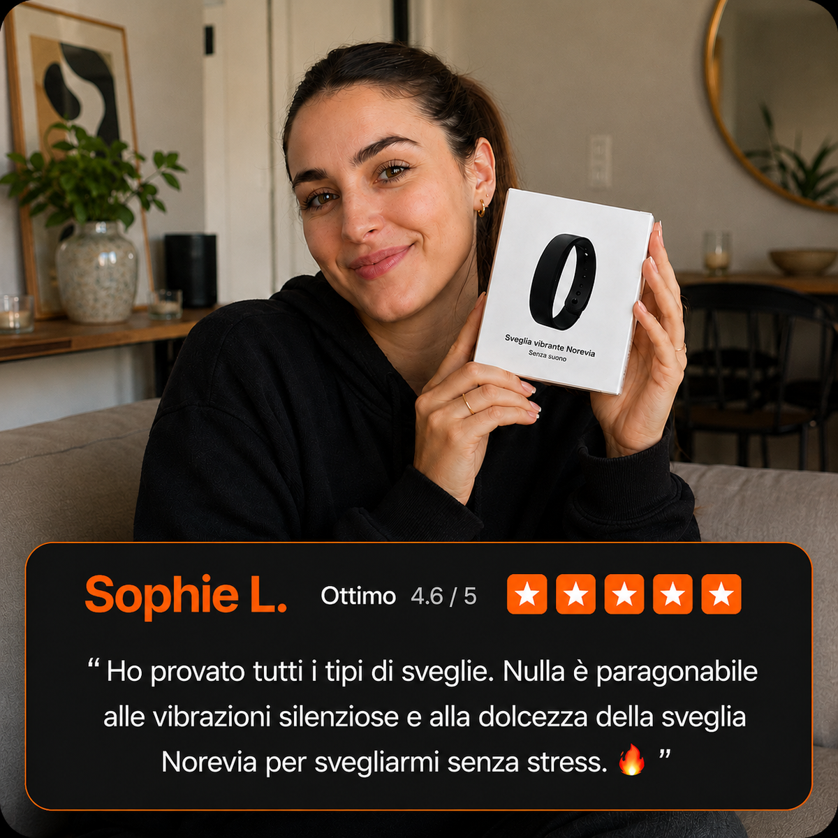 Svegliati senza stress – Bracciale Norevia