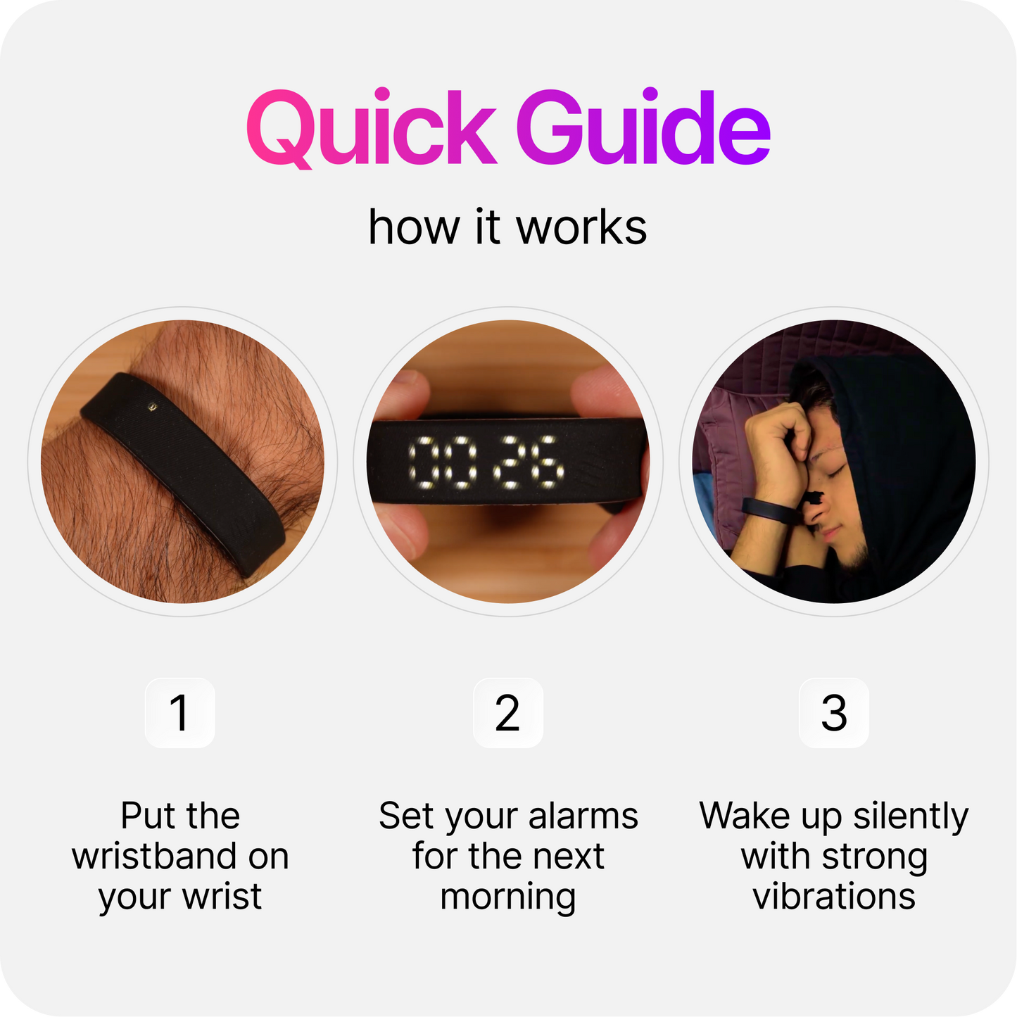Réveillez vous sans stress - Bracelet Norevia